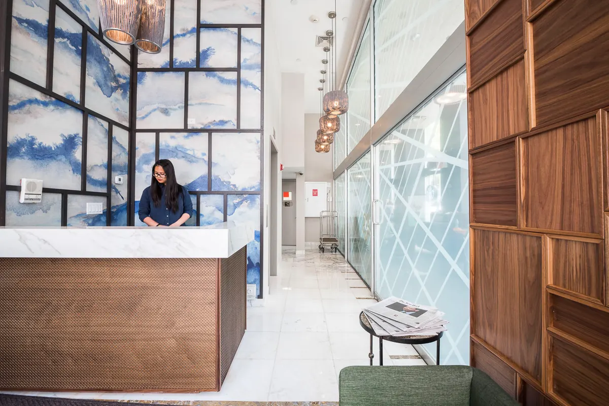 U Hotel Fifth Avenue Lobby and Reception